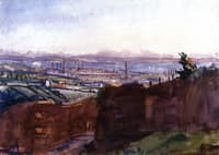 Llanelli from the Furnace Quarry