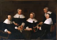 Portrait of the Regentesses of the Alms, Poor and Work House in Haarlem