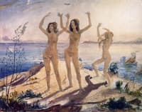 Two Nudes in a Landscape