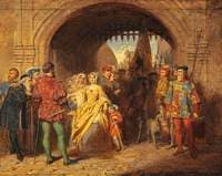 Study for 'Queen Margaret's Defiance of the Scottish Parliament'