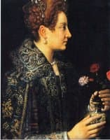 Portrait of a Young Woman in Profile