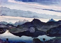 Lake Scene - Llyn-Cwm-Ffynnon