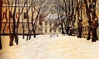 Tsarskoe Selo. Gates of the Cameron Gallery