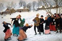 Dancing Women. Ligachevo