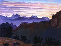 Sunset, Sierra da Ronda
