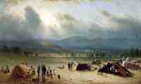 Camp of the Seventh Regiment, near Frederick, Maryland, in July 1863