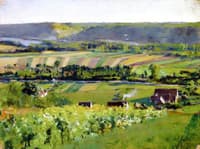 Farm Fields, Giverny