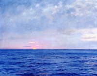 Sunset on the Baltic Sea