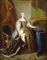 Portrait of Marie Leszczynska, Queen of France