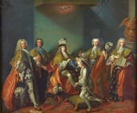 Louis XV Conferring the Order of the Holy Spirit on the Count de Clermont