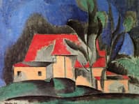 House with Trees