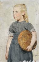 Girls with Bread Loaf