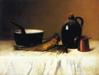 Still Life with Herring, Pot, Jug and Measure