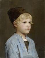 Portrait of a Boy with Cap
