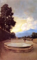 Villa Cicogna at Bisuschio - The Lower Terrace