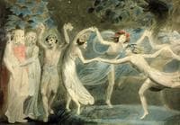 Oberon, Titania and Puck with Fairies Dancing