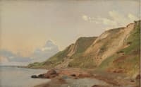 Study of Cliffs on the South Coast at Refsnæs