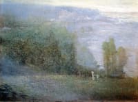 Figures Overlooking the Palisades