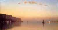 Sunset over the Palisades on the Hudson