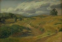 Landscape near Tivoli, Italy