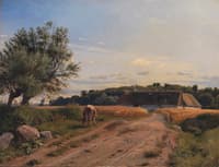 A Croft at Lodskov near Vognserup Manor, Zealand