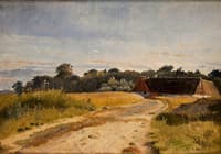 A Croft at Lodskov near Vognserup Manor (study)
