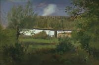 Farm Buildings in the Sun