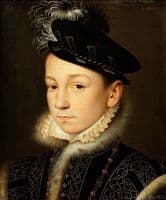Portrait of King Charles IX of France