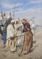 Bedouins Preparing a Combat Patrol