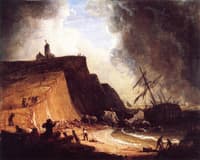 Shipwreck off Cap Cod