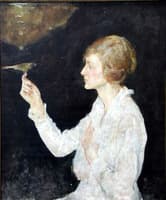 Girl with Canary