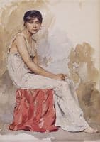Young Woman, Seated