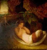 'A Midsummer Night's Dream' Act II Scene 2 : Titania Reposing with her Indian Votaries