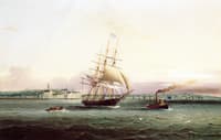 Arriving in Port