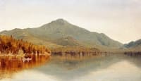 Mount Whiteface from Lake Placid, In the Adirondacks
