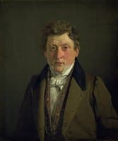 Portrait of the Artist's Cousin and Brother-in-Law, the Grocer Christian Petersen