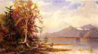 Mountain Lake in Autumn
