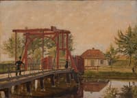 The Northern Drawbridge to the Citadel in Copenhagen