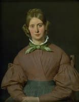 Portrait of Susanne Cecilie Købke, the Artist’s Wife