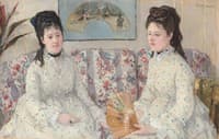 Two Sisters on a Couch