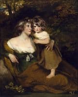 The Countess of Darley and Her Daughter, Lady Elizabeth Bligh