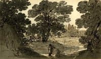 Landscape with Two Anglers