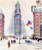 Times Square, Winter