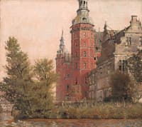 Frederiksborg Castle seen from the Northwest (study)