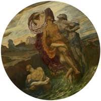 And the Sea Gave up its Dead which were in it (Study)