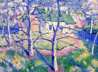 Apple Trees in Blossom