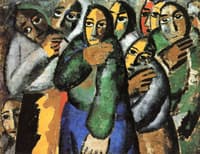 Peasant Women at Church