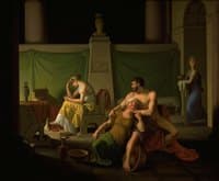 The Return of Odysseus:  Scene from Homer's Odyssey