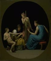The Parcae: Clotho, Lachesis and Atropos Spinning the Thread of Life
