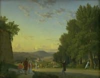 A View of the Chateau of Meudon